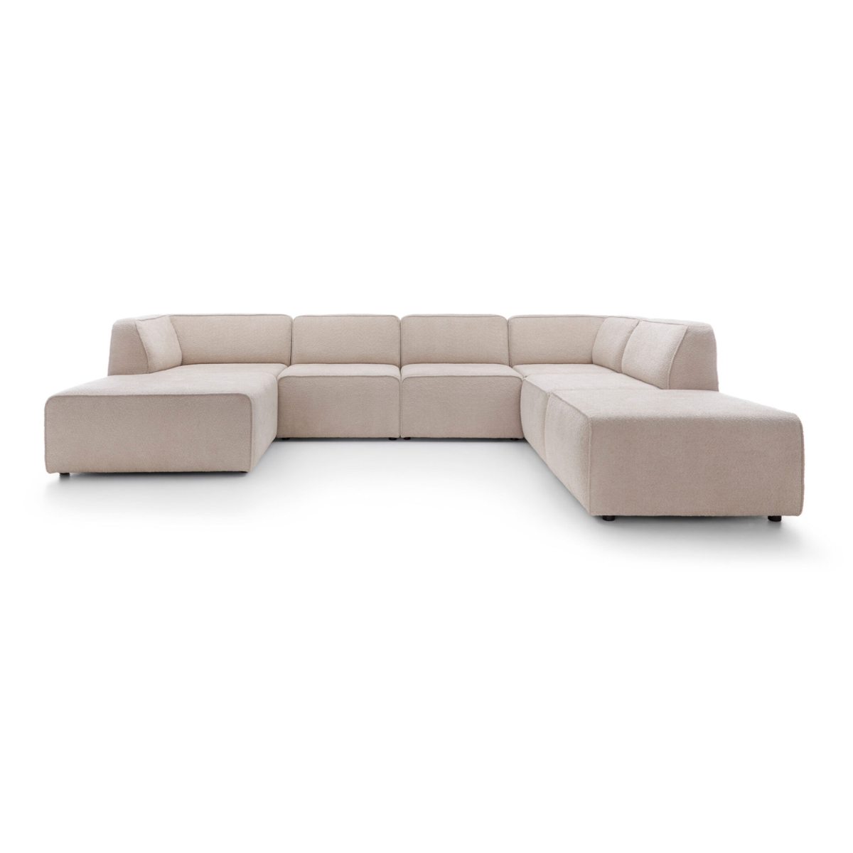 PZ REFRESH Beige modern Corner Sofa